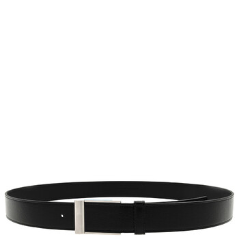 Outline 35mm Grained Leather Belt