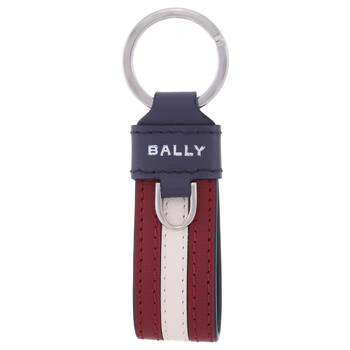 Bally Ribbon Leather Keyring MLK00R-I5T9P 7613466245330 - Jomashop