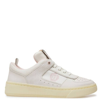 Ferragamo Cassina Gancini Outline Low-Top Sneakers, Size 6
