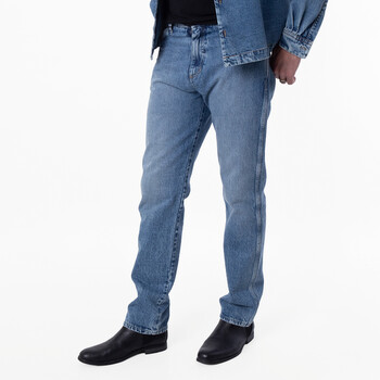 AMIRI Men's Retro Indigo Crease Flared Jeans, Waist Size 30