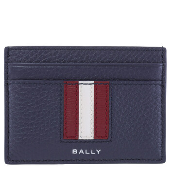 Bally Logo-Print Leather Card Case MLB02K-U901P 7613466085059