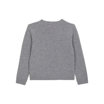 Boys Logo Intarsia Crewneck Sweater