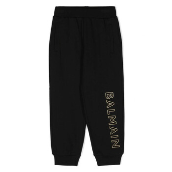 Boys Logo-Embroidered Cotton Track Pants BU6P70-Z0001-930OR