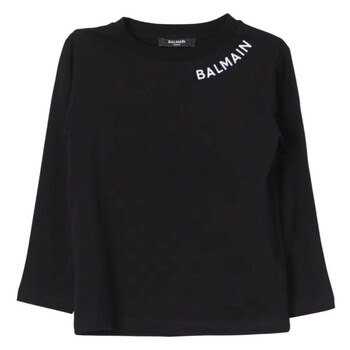 T-shirt Manches Longues Balmain Noir - Taille L Homme - Neuf Sans étiquette