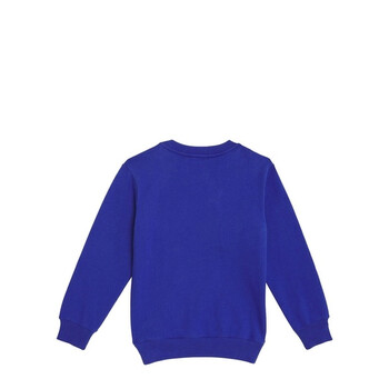 Girls Logo Embroidered Cotton Sweatshirt