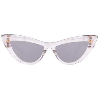 Versace Grey Gradient Mirror Cat Eye Ladies Sunglasses  display picture 2