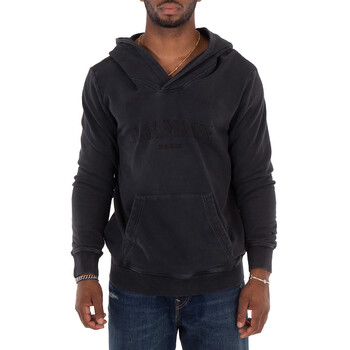 【送料&関税込】Balmain Logo Cotton Hoodie Balmain Logo Print Cotton Jersey Hoodie, Size Medium