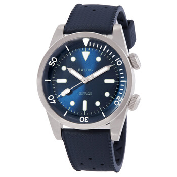 Baltic Aquascaphe Automatic Blue Dial Men's Watch AquaBronzeBlue