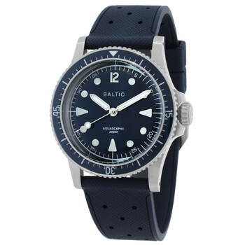 Baltic Aquascaphe Automatic Blue Dial Men's Watch AquaClassicBlue
