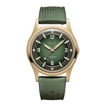 Hermetique Automatic Green Dial Men's Watch Hermbronzegreen