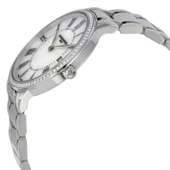Baume and Mercier Mother of Pearl Dial Diamond Ladies Watch MOA10227