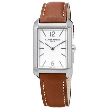 Baume et Mercier Hampton Quartz White Dial Ladies Watch 10795