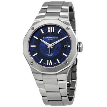 Baume et Mercier Riviera Automatic Black Dial Men's Watch 10621