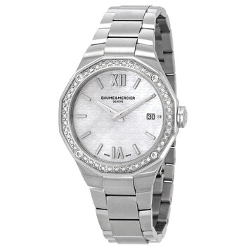 美品BAUME&MERCIER RIVIERA MOA10614箱・Gカード付き 美品BAUME&MERCIER RIVIERA MOA10614箱・Gカード付き - メルカリ