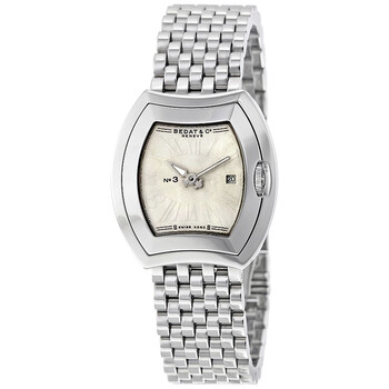 No 3 Silver Dial Stainless Steel Ladies Watch 334.011.100