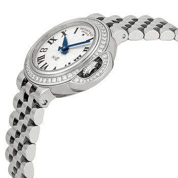 No. 8 Silver Dial Stainless Steel Diamond Ladies Watch 827.041.600