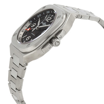 Automatic GMT Black Dial Men's Watch BR05G-BL-ST/SST