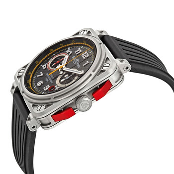 Avaition Limted Edition Chronograph Black Carbon Fibre Dial Automatic Men's Watch BR0394-RS18