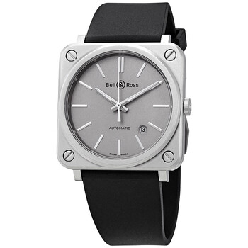 Aviation Automatic Grey Dial Men's Watch BRS92-GR-ST/SRB