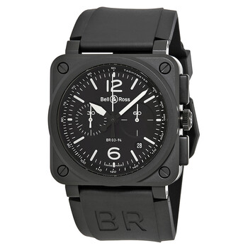 Aviation Automatic Chronograph Men's Watch BR0394-BL-CE