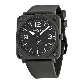 Aviation Black Dial Men's Watch BLRBRS-BL-CEM