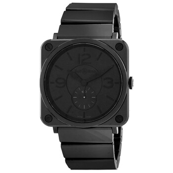 Aviation Black Phantom Ceramic Unisex Watch BRS-BLK-CER-PHT