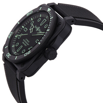 Br 03 Automatic Black Dial Men's Watch BR03ADOLCESRB