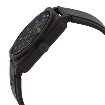 BR 03-92 Radiocompass Automatic Black Dial Men's Watch BR0392RCOCESRB