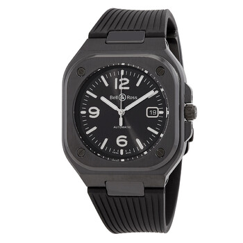 BR 05 Automatic Black Dial Men's Watch BR05A-BL-CE/SRB