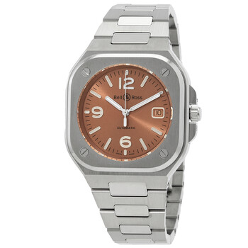 BR 05 Automatic Brown Dial Men's Watch BR05ABRSTSST