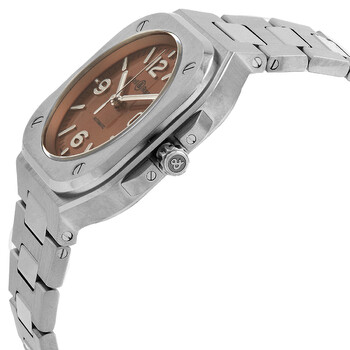 BR 05 Automatic Brown Dial Men's Watch BR05ABRSTSST