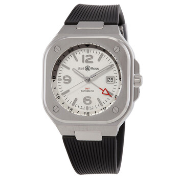 BR 05 Automatic Silver Dial Men's Watch BR05G-SI-ST/SRB