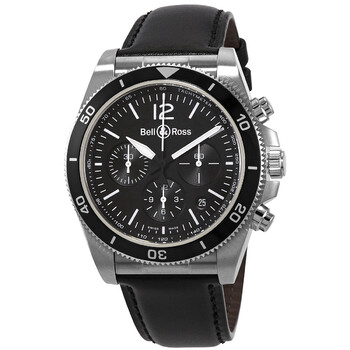 ⭐️Bell&Ross BRV294 Full Lum 美品ベル&ロスフルラム Bell & Ross BR V2-94 FULL LUM BRV294-LUM-ST/SRB - YouTube