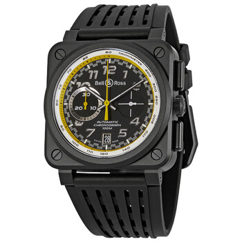 BR03-94 Chronograph Automatic Black Dial Men's Watch BR0394-RS20/SRB