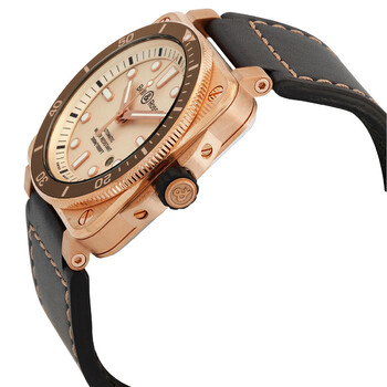 Diver White Bronze Automatic White Dial Men's Watch BR0392-D-WH-BR/SCA