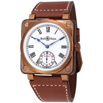 Bell And Ross Aviation Automatic Opaline Dial Men's Watch BR0390