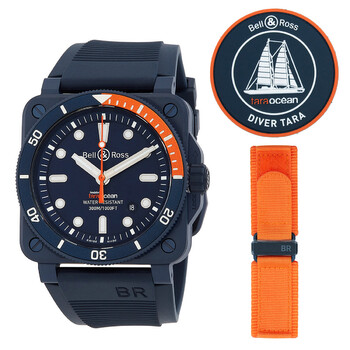 Instruments Automatic Blue Dial Men's Watch BR0392-D-TR-CE/SRB