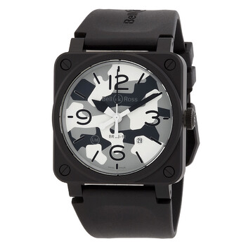 Bell And Ross BR 03 Phantom Automatic Black Dial Men's Watch