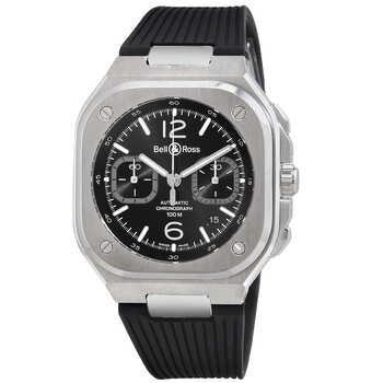Bell And Ross BR 05 CHRONO Chronograph Automatic Black Dial Men's