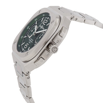 Urban Chronograph Automatic Green Dial Men's Watch BR05C-GN-ST/SST