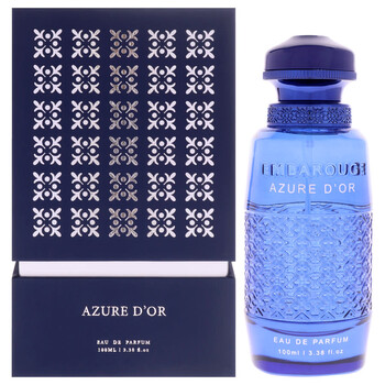 AZZURE AOUD 香水 男性用 Fragrance World Men's Azzure Aoud EDP Spray 3.4 oz Fragrances