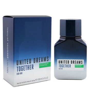 Men's United Dreams Together EDT Spray 3.4 oz Fragrances 8433982016479