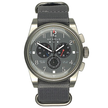 Air Chief II Chronograph Quartz Grey Dial Men's Watch AC4-SB-G-NG