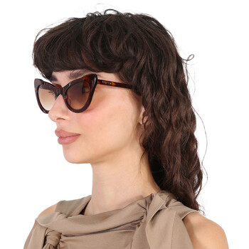 Ladies Tortoise Cat Eye Sunglasses BRSIT104-2