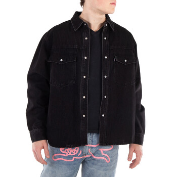 BALENCIAGA｜DENIM JACKETS (793892 TNW11 1672) Balenciaga Men's Size Sticker Denim Jacket, Brand Size 1