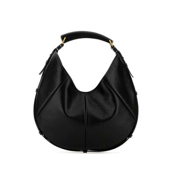 Gucci Black Leather Maxi Horsebit Shoulder Bag 850546AAFK4_1000