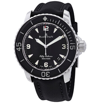 Fifty Fathoms Automatique Black Dial Men's Watch 5015-1130-52A