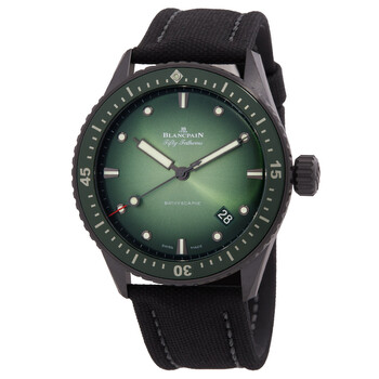 Fifty Fathoms Bathyscaphe Automatic Green Dial Men's Watch 5000 0153 B52A Fifty Fathoms Bathyscaphe Automatic Green Dial Men's Watch 5000 0153 B52A