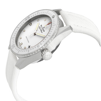 Fifty Fathoms Bathyscaphe Automatic White Dial Ladies Watch 5100-1127-W52A