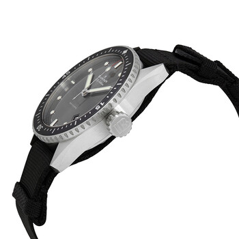 Fifty Fathoms Bathyscaphe Meteor Grey Dial Automatic Men's Watch 5000-1110-NABA